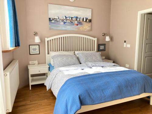 Ένα ή περισσότερα κρεβάτια σε δωμάτιο στο Rohrmann apartments