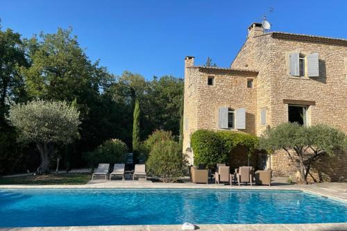 Πισίνα στο ή κοντά στο Propriété d'exception au coeur du Luberon