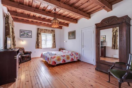 Ένα ή περισσότερα κρεβάτια σε δωμάτιο στο Vila Jelita