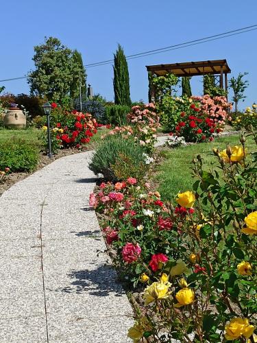 Zahrada ubytování Agriturismo La Spiga