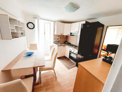 Η κουζίνα ή μικρή κουζίνα στο Apartma Tara