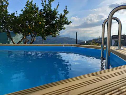 Swimming pool sa o malapit sa Casa Cecí Douro