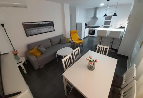 A seating area at La Casita