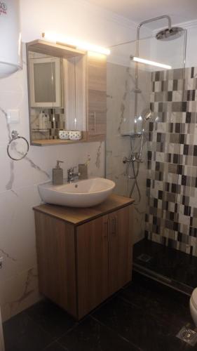 Koupelna v ubytování D&J Central Appartment