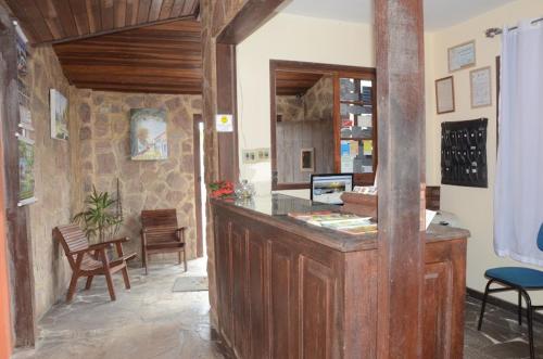 TV/trung tâm giải trí tại Pousada Village Paraty Centro