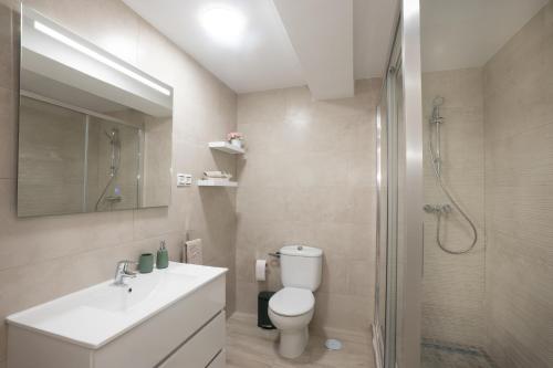 Koupelna v ubytování Apartamento San Juan