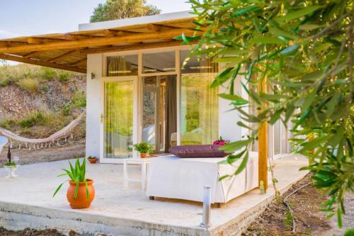 Zahrada ubytování Panstel Bungalows in Kerames Rethymno