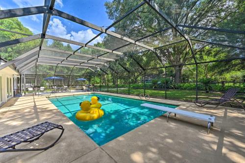 Piscina en o cerca de Game Room and Pool Huge Lutz Family Retreat