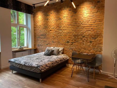 Posteľ alebo postele v izbe v ubytovaní Apartament Centrum Superior