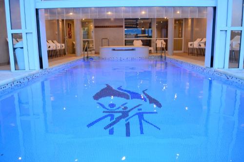 Πισίνα στο ή κοντά στο Las Barrancas Apart & Spa