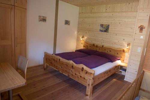 Ένα ή περισσότερα κρεβάτια σε δωμάτιο στο Ferienhaus Schwarzenbach