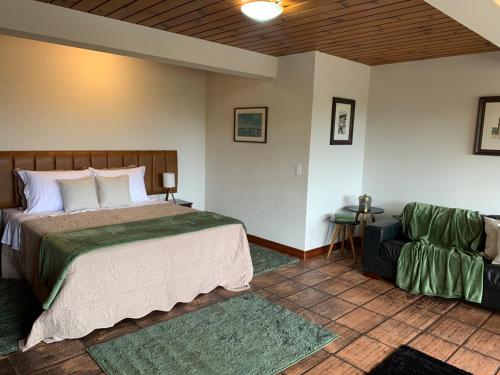 Ein Bett oder Betten in einem Zimmer der Unterkunft Villa Iturri