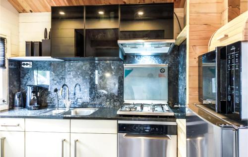Η κουζίνα ή μικρή κουζίνα στο 2 Bedroom Awesome Home In Heinkenszand