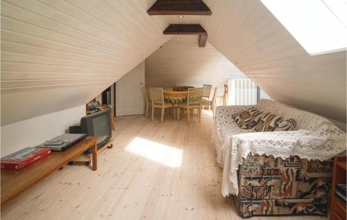 Postel nebo postele na pokoji v ubytování Amazing Home In Klagstorp With 3 Bedrooms, Internet And Private Swimming Pool