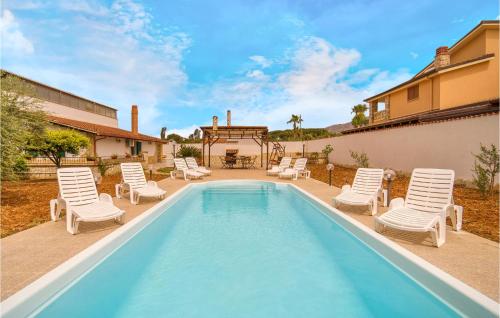 Nice home in Partinico with Outdoor swimming pool, WiFi and 3 Bedrooms