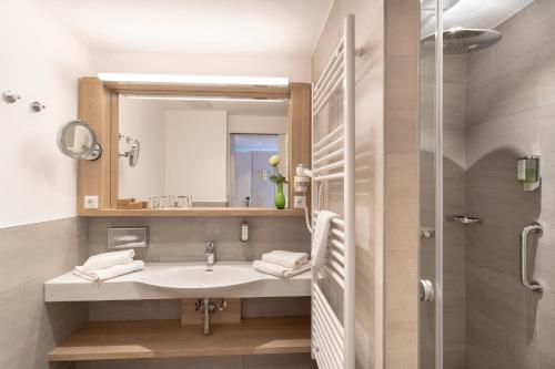 Koupelna v ubytování Ringhotel Warnemünder Hof