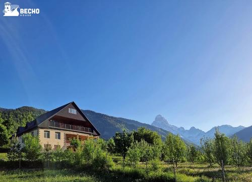 Un paisaje natural cerca de la casa de huéspedes