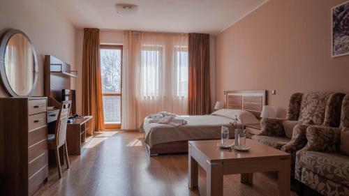 Posezení v ubytování C Comfort Hotel & Wellness
