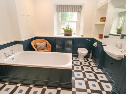 Hutchinson House tesisinde bir banyo