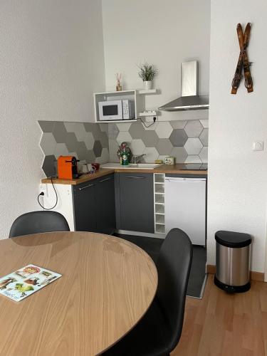 Studio ISARD, wifi et parking gratuit, Navette gratuite au pied de la résidence, possibilité forfait ménage et location linge de lit et toilette, à 10 minutes à pied du centre ville