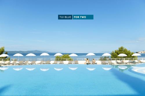 a rendering of the pool at the resort at TUI BLUE Adriatic Beach - All Inclusive - Adults Only in Igrane