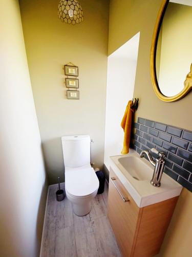 Photo de la galerie de l'établissement La Maison Jaune (avec jardin fermé) - Dormir à Cuisery, à Cuisery