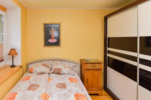 Letto o letti in una camera di Eimio Vila