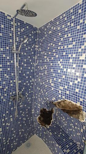 Koupelna v ubytování HOYO DE TIGADAY