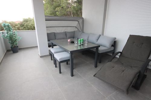 Posezení v ubytování Apartmani Horvat