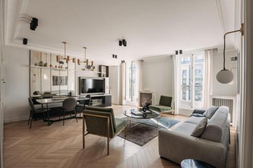 Posedenie v ubytovaní HIGHSTAY - Luxury Serviced Apartments - Louvre-Rivoli