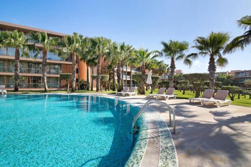 Πισίνα στο ή κοντά στο Apartamento Salgados Sol e Sal