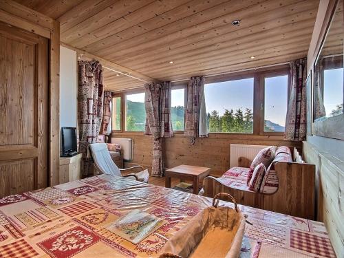 Studio La Plagne, 2 pièces, 4 personnes - FR-1-455-77の見取り図または間取り図