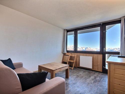 Studio cabine rénové avec balcon, vue Mont-Blanc, pour 4 pers. à Aime 2000 - FR-1-455-80