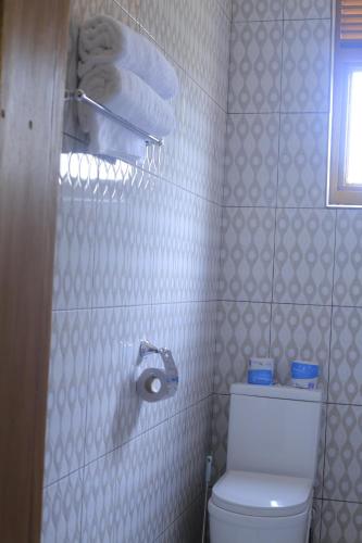 Ένα μπάνιο στο Macchiato Suites Boutique Hotel