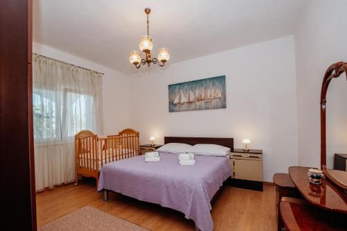 Posteľ alebo postele v izbe v ubytovaní Apartman Neli