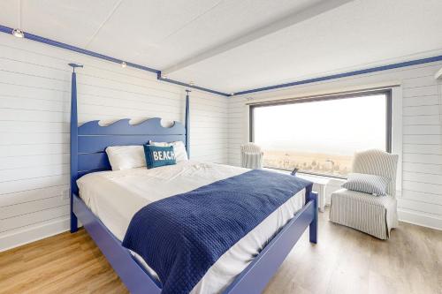 Ένα ή περισσότερα κρεβάτια σε δωμάτιο στο Marigot Beach Condo