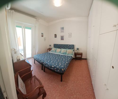 Tempat tidur dalam kamar di La Nena Appartamenti