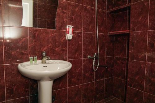 Hotel VENUS tesisinde bir banyo