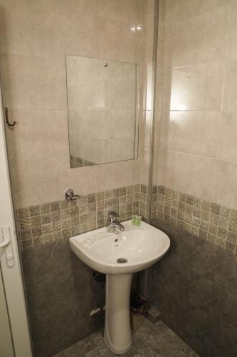 Koupelna v ubytování Hotel VENUS