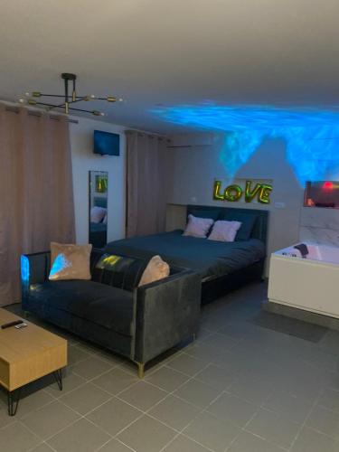 Cama o camas de una habitación en Lov’SPA