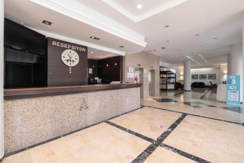 Ο χώρος του λόμπι ή της ρεσεψιόν στο Ancere Thermal Hotel & Spa
