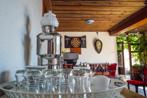 Posezení v ubytování Biber Evi Assos
