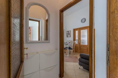 Koupelna v ubytování Apartments Drago Kovačić