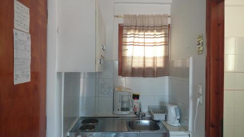 A kitchen or kitchenette at Kamelia