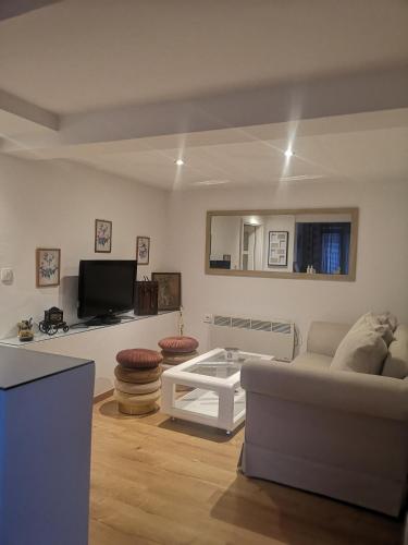 TV a/nebo společenská místnost v ubytování Sweet Cosy Apartment