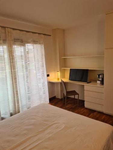 Katil atau katil-katil dalam bilik di Bed & Breakfast Rezzonico