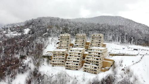 Studio Seasons Residence Brasov tokom zime