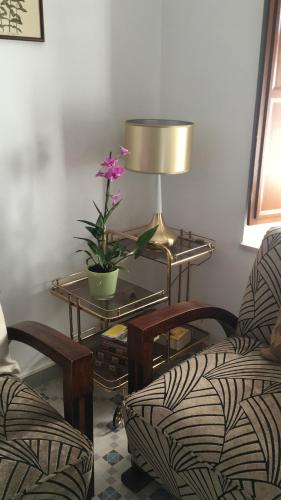 Coin salon dans l'établissement Casa Histórica Aldana, Plaza Vieja