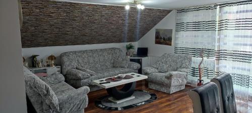 Ruang duduk di Apartman-Jovic
