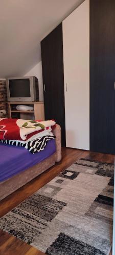 Katil atau katil-katil dalam bilik di Apartman-Jovic